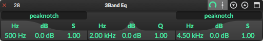 3 Band Eq